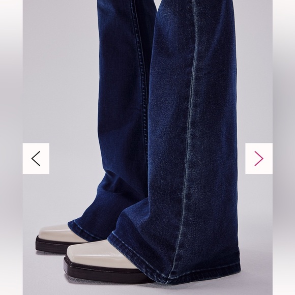 Free People Penny Pull On Flare Jeans - Picture 9 of 10